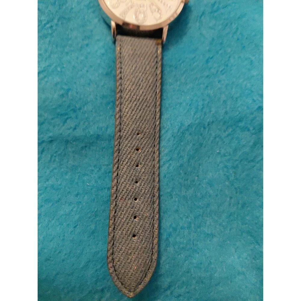 Geneva Blue Denim Women's With Bold Numbers With Glitter
